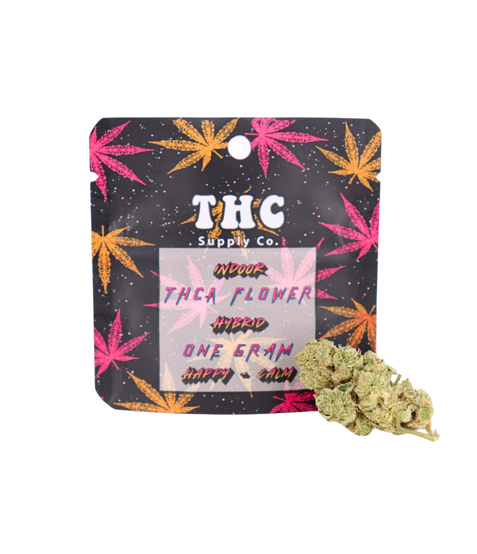 THCSC Indoor THCA Hemp Flower 1g / Hybrid / Baggio Gelato